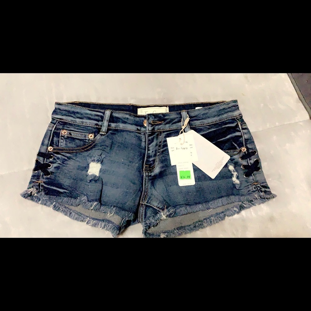 True Gypsy Jean Shorts - Juniors